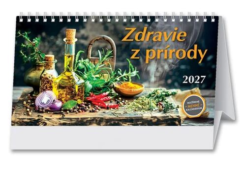 Stolové kalendáre Zdravie z prírody 2027