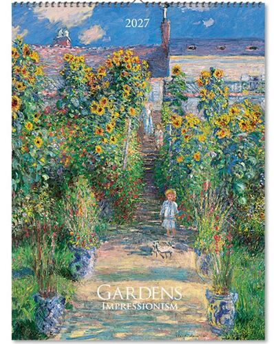Nástenné kalendáre Gardens Impressionism 2027