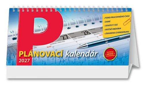 Stolové kalendáre Plánovací kalendár 2027
