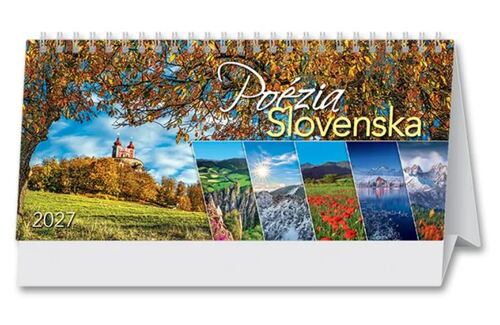 Stolové kalendáre Poézia Slovenska 2027