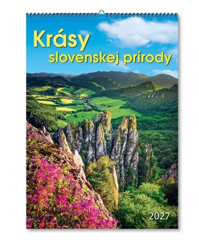 Nástenné kalendáre Krásy slovenskej prírody 2027