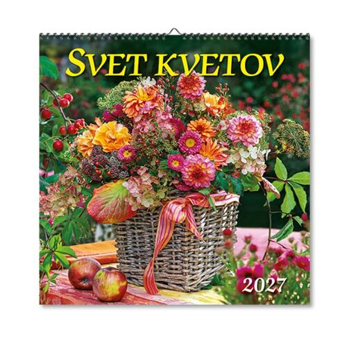 Nástenné kalendáre Svet kvetov 2027