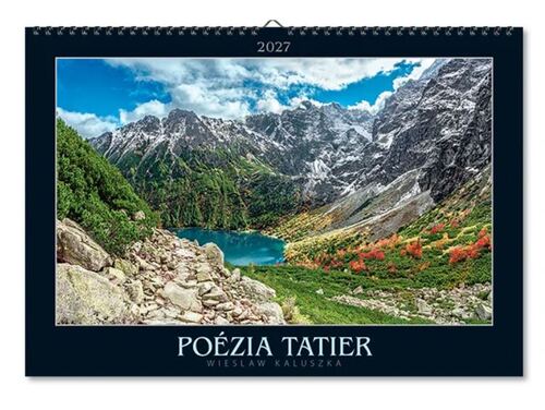 Nástenné kalendáre Poézia Tatier 2027