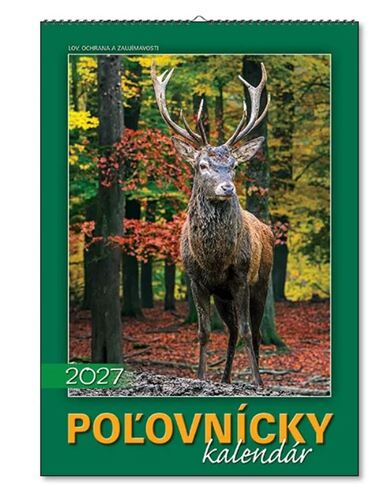 Nástenné kalendáre Poľovnícky kalendár 2027