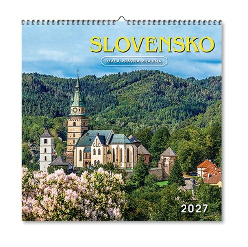 Nástenné kalendáre Slovensko štvorec 2027
