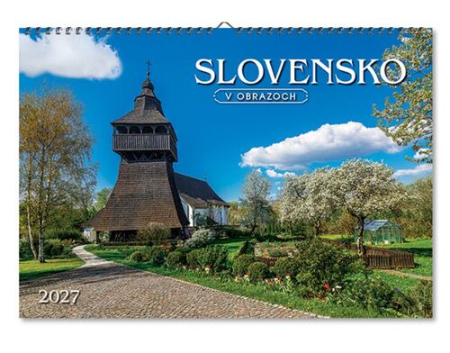 Nástenné kalendáre Slovensko v obrazoch 2027