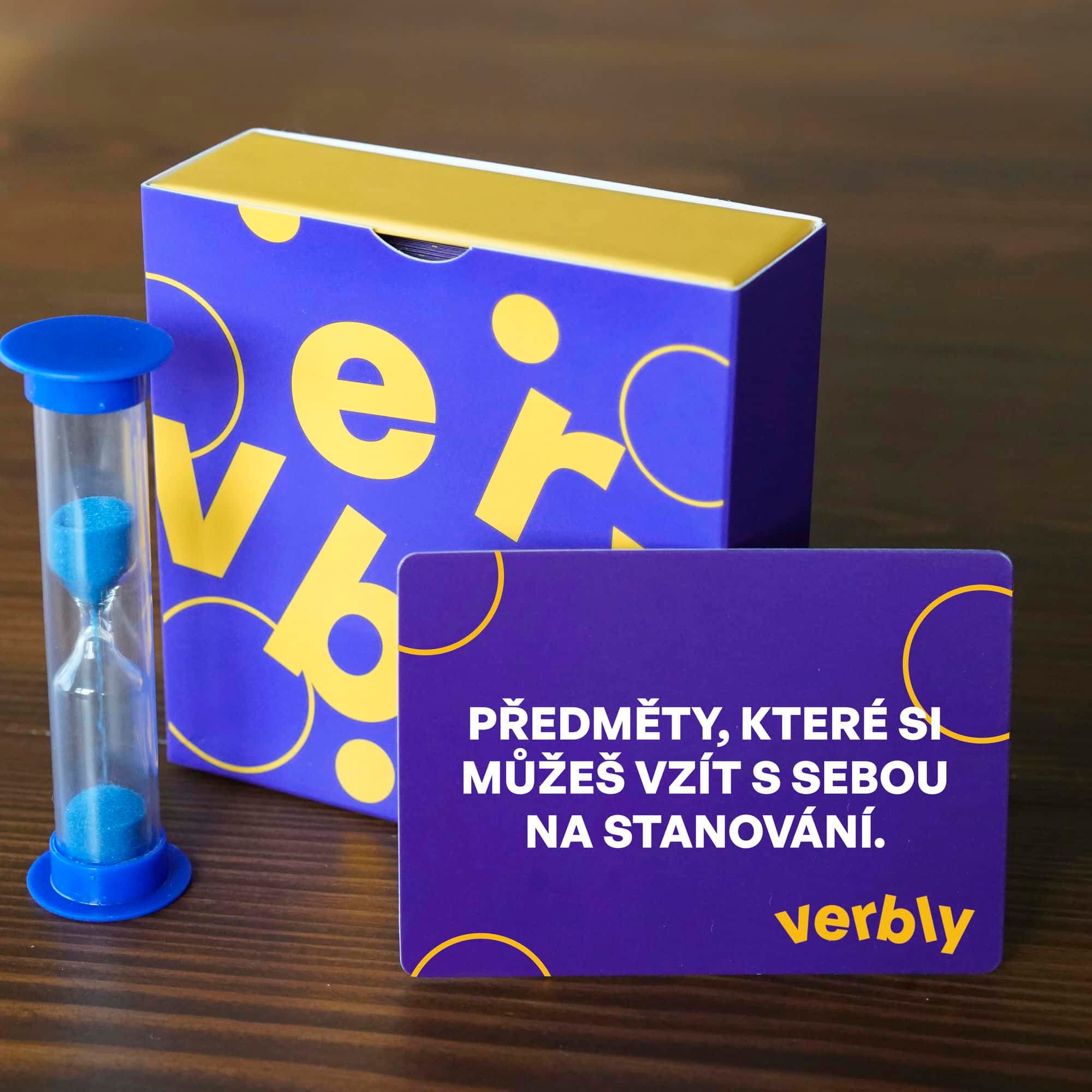 Karetní hra VERBLY (hra v češtine)