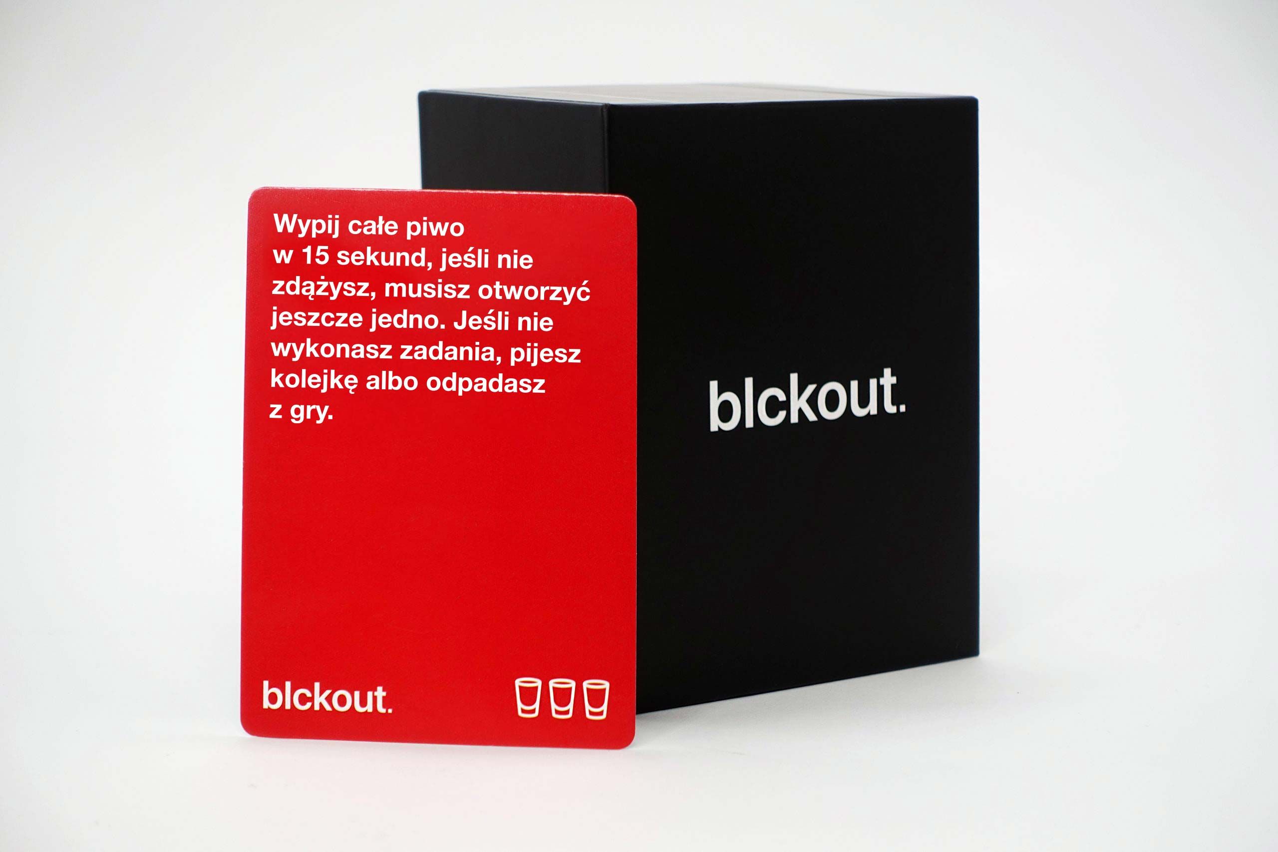 Kartová hra BLCKOUT 18+ (Gra Karciana Blckout, hra v poľštine)