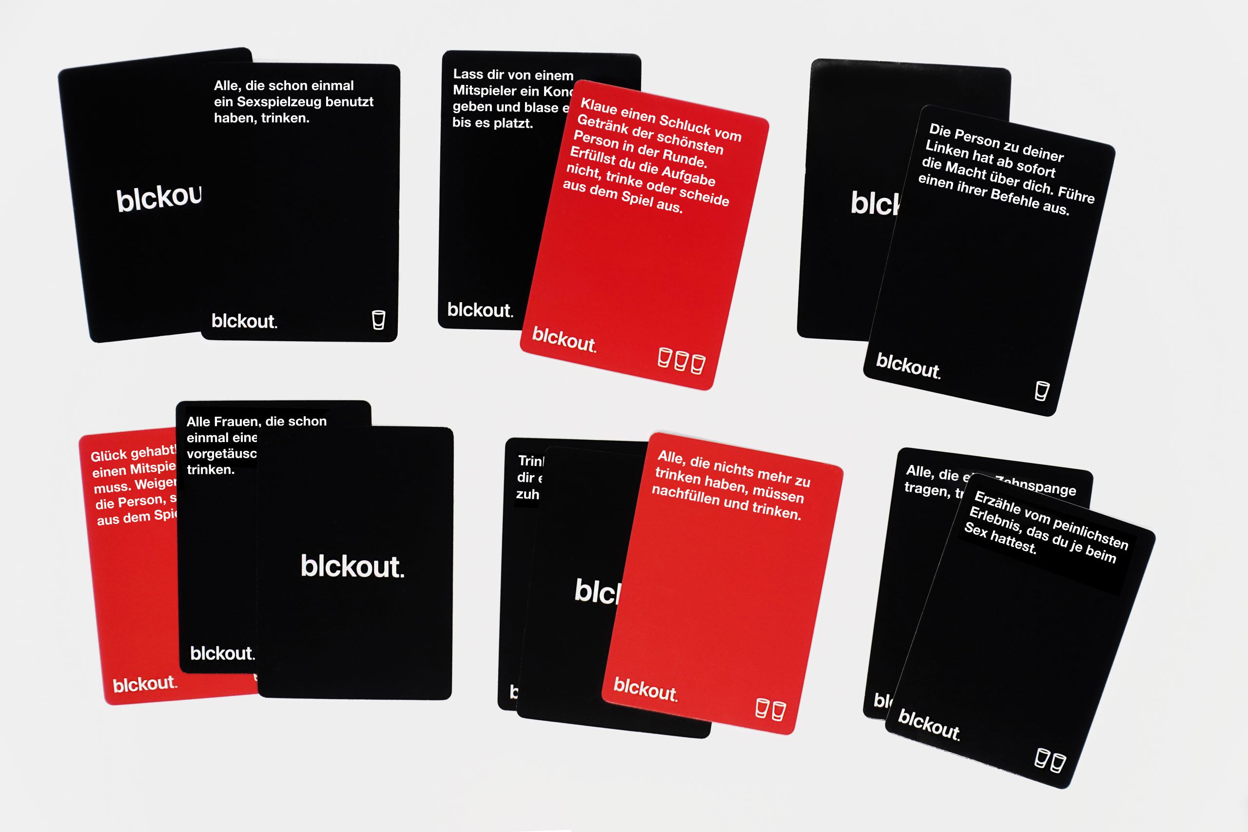 Kartenspiel Blckout (hra v nemčine) 18+