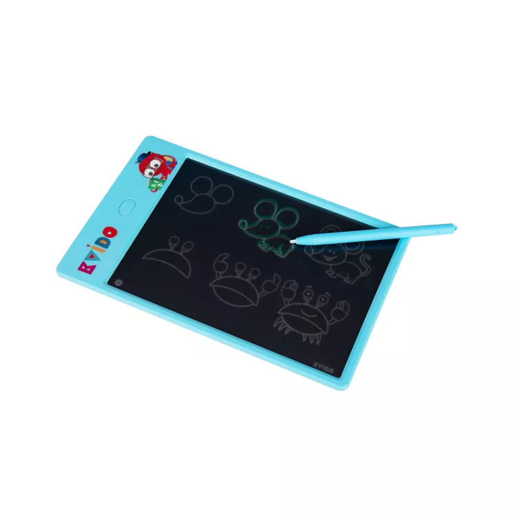 Kvído: Priehľadná LCD tabuľka so šablónami