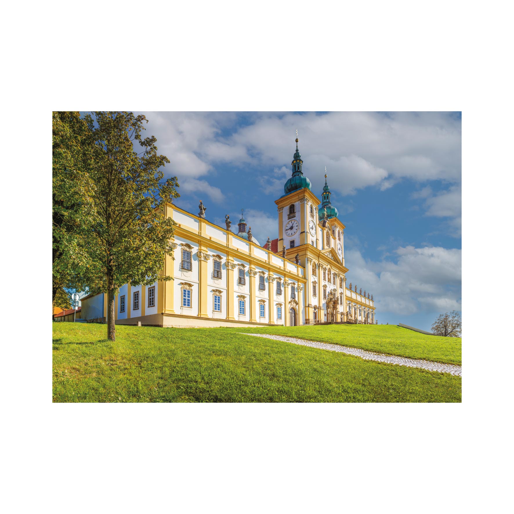 Puzzle Svätý kopeček v Olomouci 1000 Dino