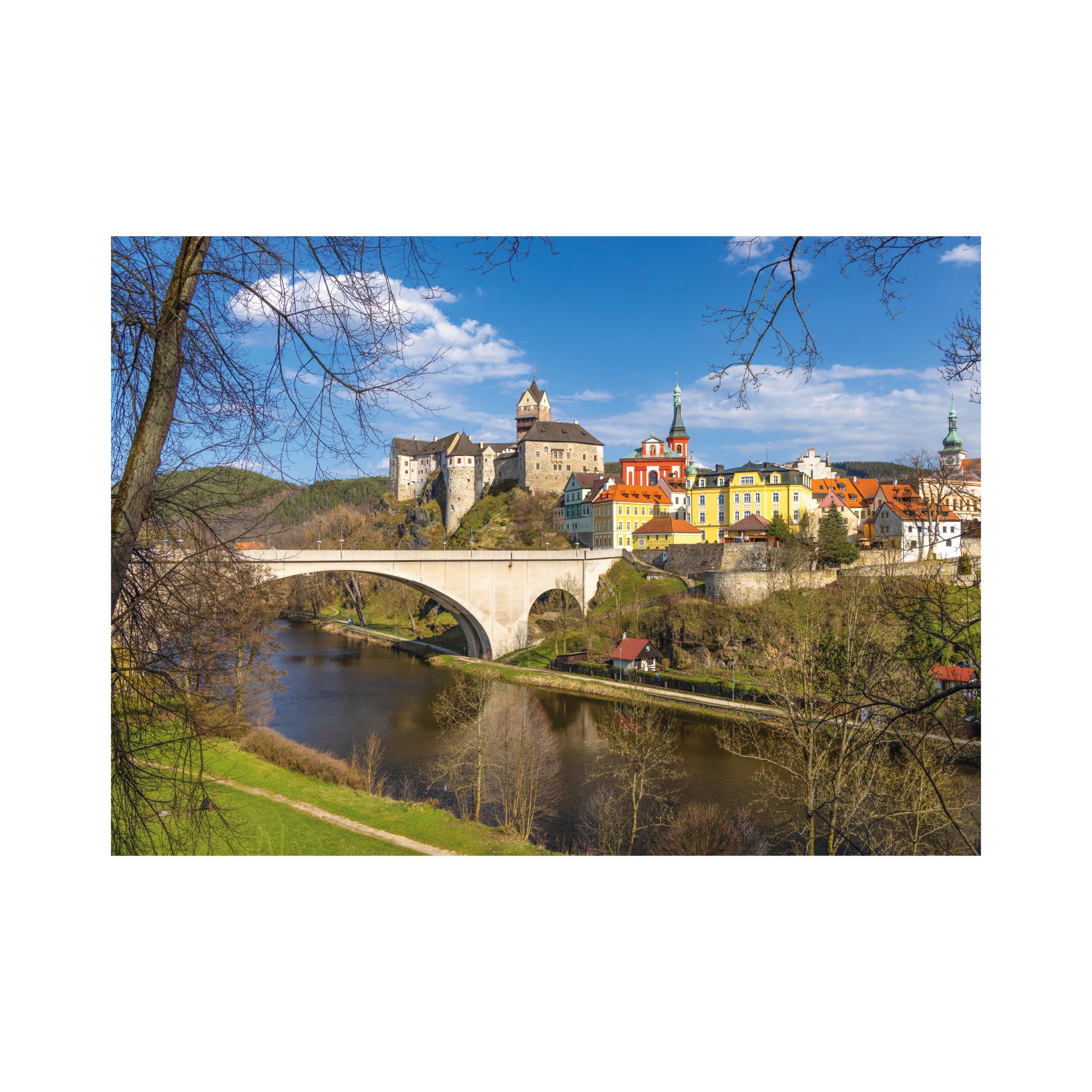 Puzzle Hrad Loket 1000 Dino