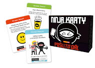 Hra Ninja karty: Pošli to ďalej Mindok (hra v češtine)