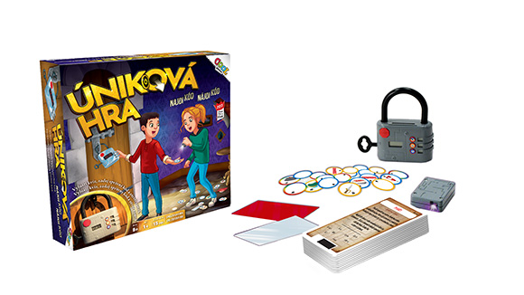 Spoločenská hra Úniková hra - otvor zámok