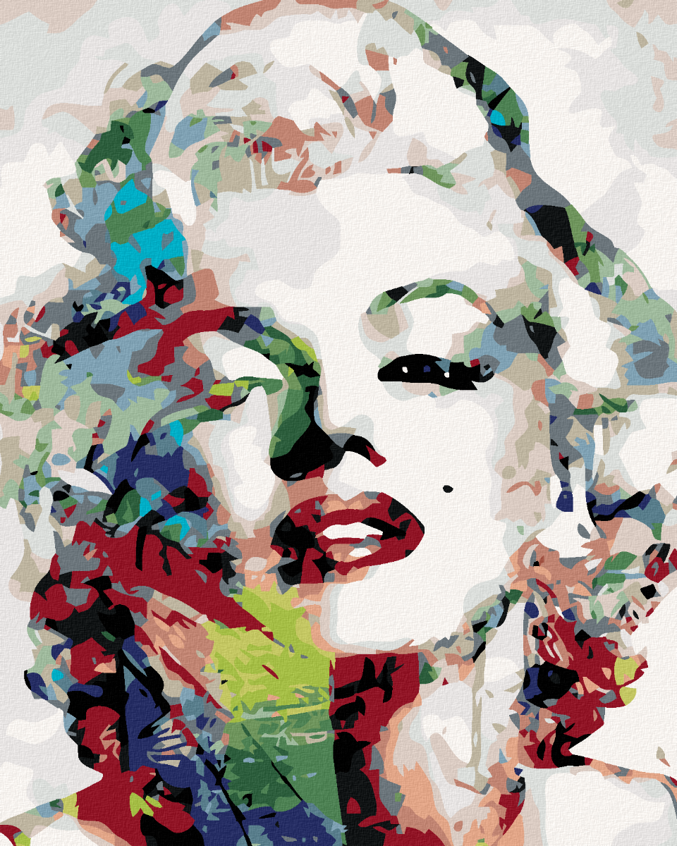 Maľovanie podľa čísel Marilyn Monroe 40x50cm Zuty