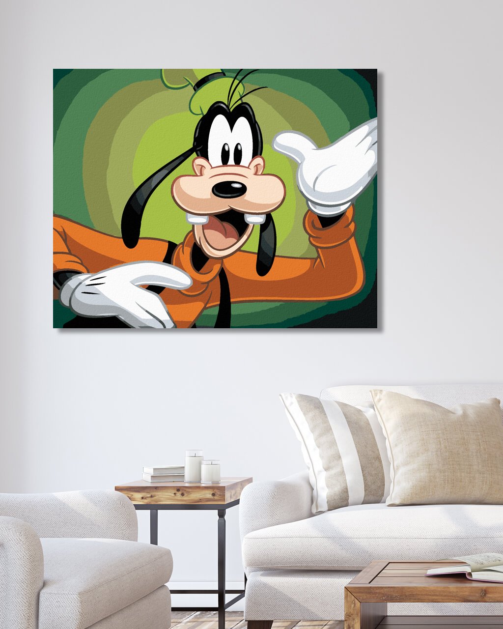 Maľovanie podľa čísel Goofy 40x50cm Zuty