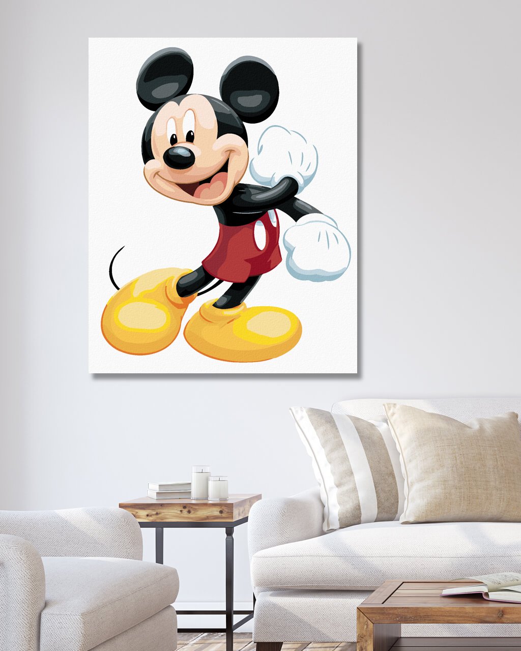 Maľovanie podľa čísel Mickey Mouse 40x50cm Zuty