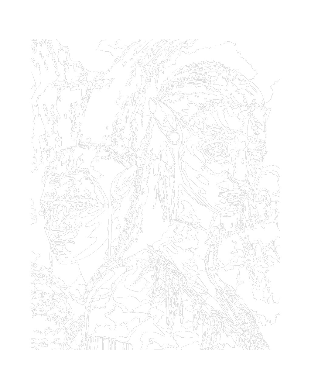 Maľovanie podľa čísel Avatar: Jake a Neytiri 40x50cm Zuty