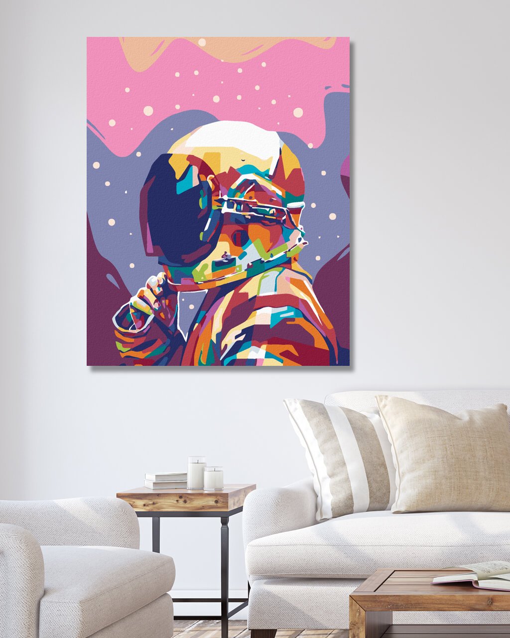Maľovanie podľa čísel Astronaut 40x50cm Zuty