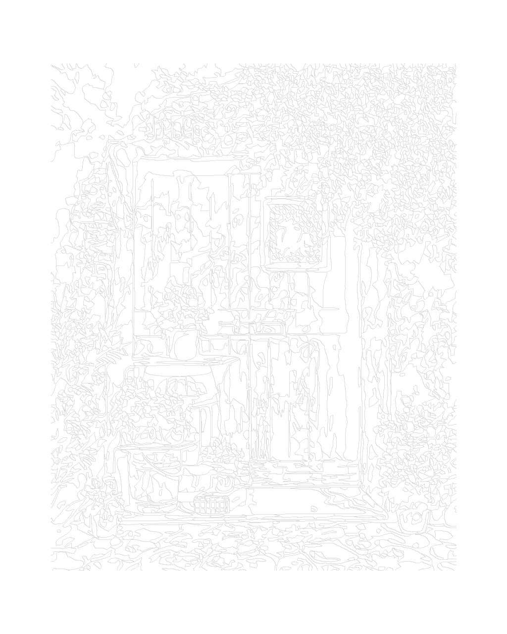Maľovanie podľa čísel Staré dvere v Grécku 40x50cm Zuty