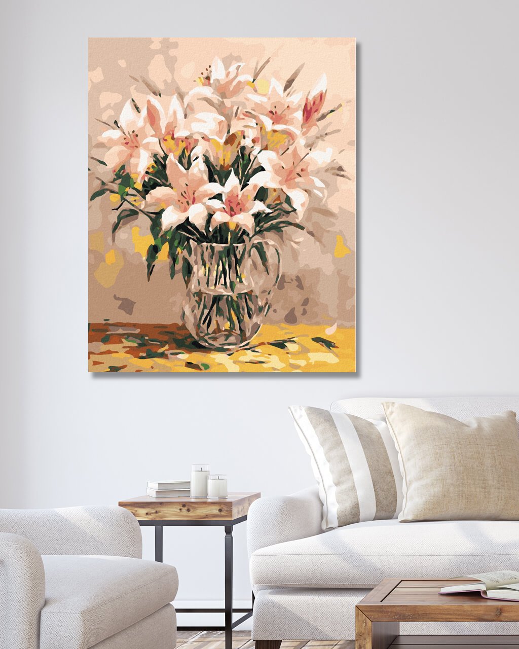 Maľovanie podľa čísel Ľalia vo váze 40x50cm Zuty