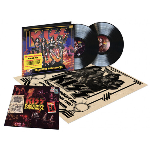 Kiss - Destroys Anaheim '76 2LP