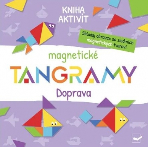 Kniha aktivít magnetické TANGRAMY - Doprava