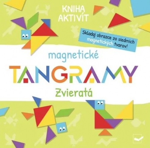 Kniha aktivít magnetické TANGRAMY - Zvieratá