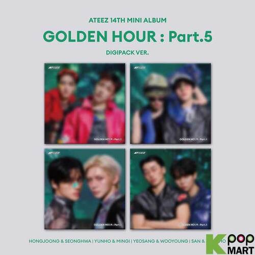 Ateez - Golden Hour: Pt.5 (Random Digipack Unit Version) CD