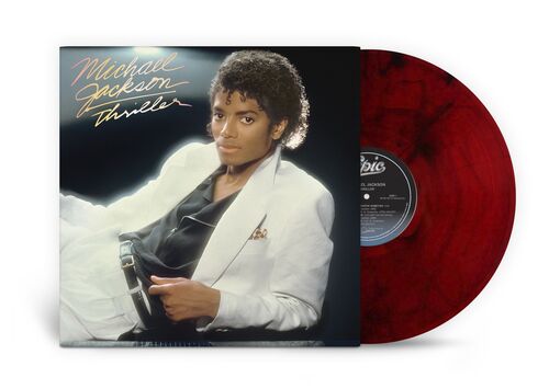 Jackson Michael - Thriller (Limited Edition) (Red & Black Marble) LP