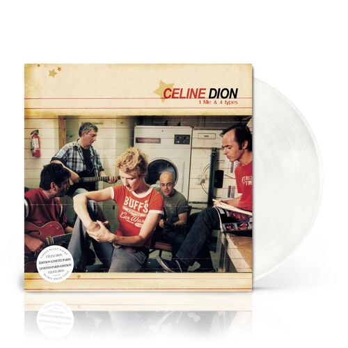 Dion Céline - 1 fille & 4 types (Limited Paris Edition) (Pearl White) LP