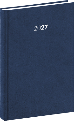 NOTIQUE Denný diár Balakon 2027, tmavo modrý, 15 x 21 cm