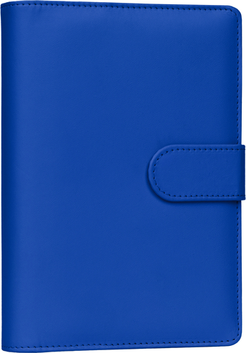 NOTIQUE Refill – Týždenný krúžkový diár s vymeniteľnými listami 2027, kráľovsky modrý, 12,5 x 19 cm