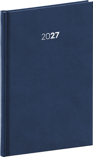 NOTIQUE Týždenný diár Balakon 2027, tmavo modrý, 15 x 21 cm
