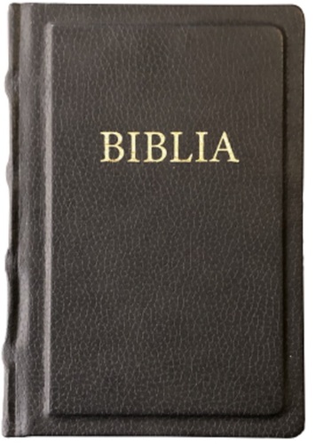 Biblia Tranoscius 2024 exclusiv v ekokoži (Čierna)