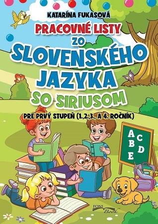 Pracovné listy zo Slovenského jazyka so Siriusom (1,2,3., a 4 ročník)