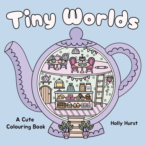 Tiny Worlds Cute Colouring Book