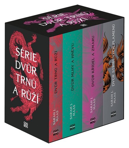 Dvůr trnů a růží - box 1-4, 4. vydání