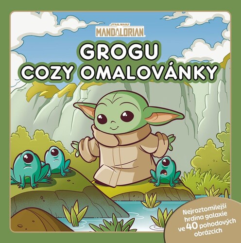 Star Wars Mandalorian - Grogu - COZY omalovánky