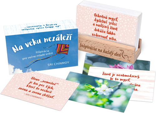 Na veku nezáleží s dreveným stojančekom
