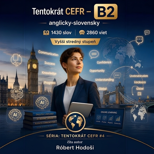 Tentokrát CEFR – B2, anglicky-slovensky