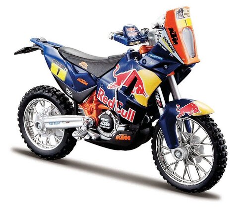 Bburago Red Bull KTM Factory Racing 450 Rally – mierka 1:18