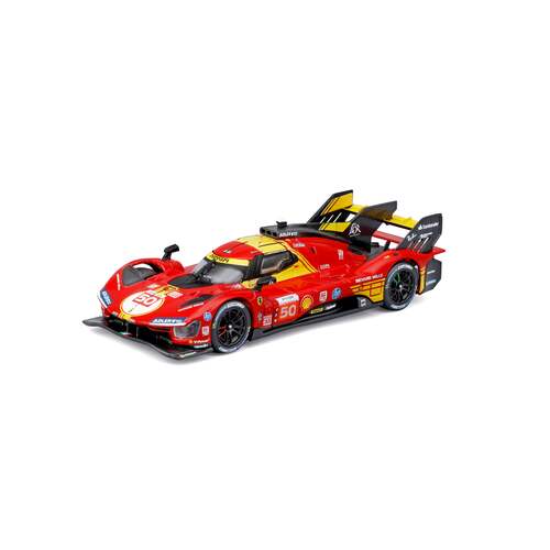 Bburago Ferrari 499P č. 50 – 24h Le Mans 2024 – mierka 1:43