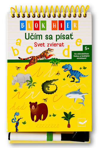 Blok hier: Učím sa písať - Svet zvierat