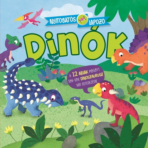Nyitogatós lapozó - Dinók