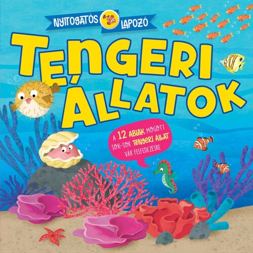 Tengeri állatok - Nyitogatós lapozó