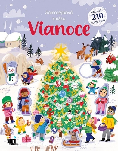 Samolepková knižka Vianoce