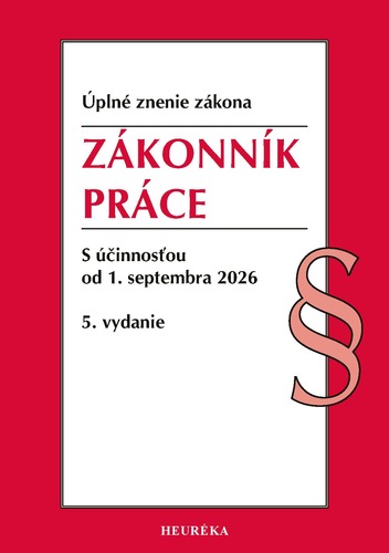 Zákonník práce. 5. vyd., 8/2026