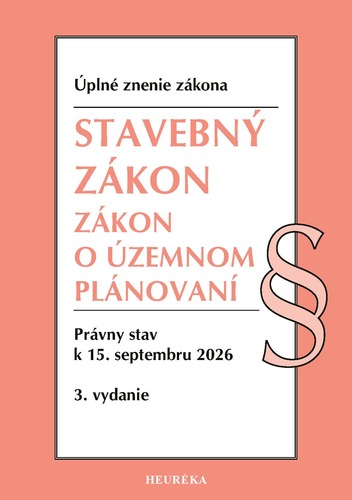 Stavebný zákon. 3. vyd., 8/2026