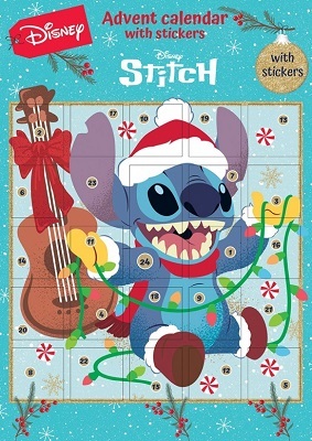 Adventný kalendár so samolepkami - Lilo & Stitch
